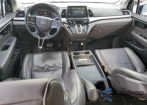 2018 Honda Odyssey Elite from USA, damaged, VIN 5FNRL6H95JB000504